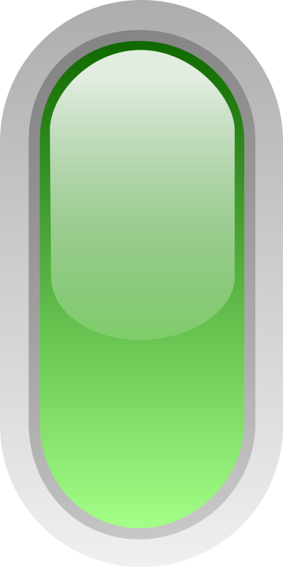 Clipart - led rounded green