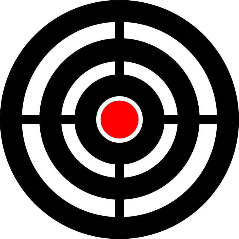 open clip art target - photo #21