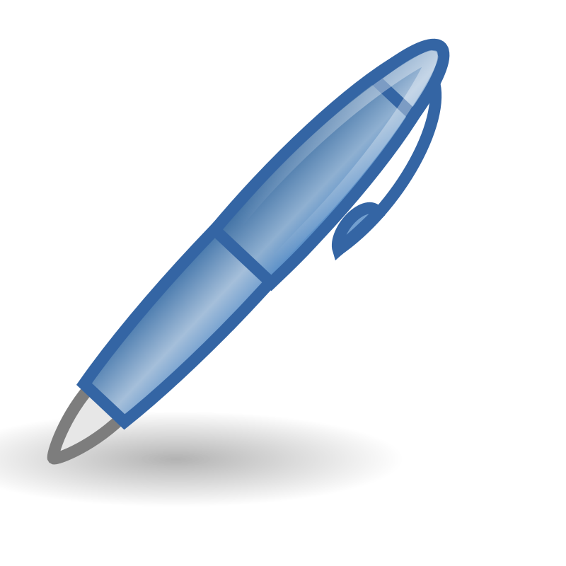 Clipart - tango style pen