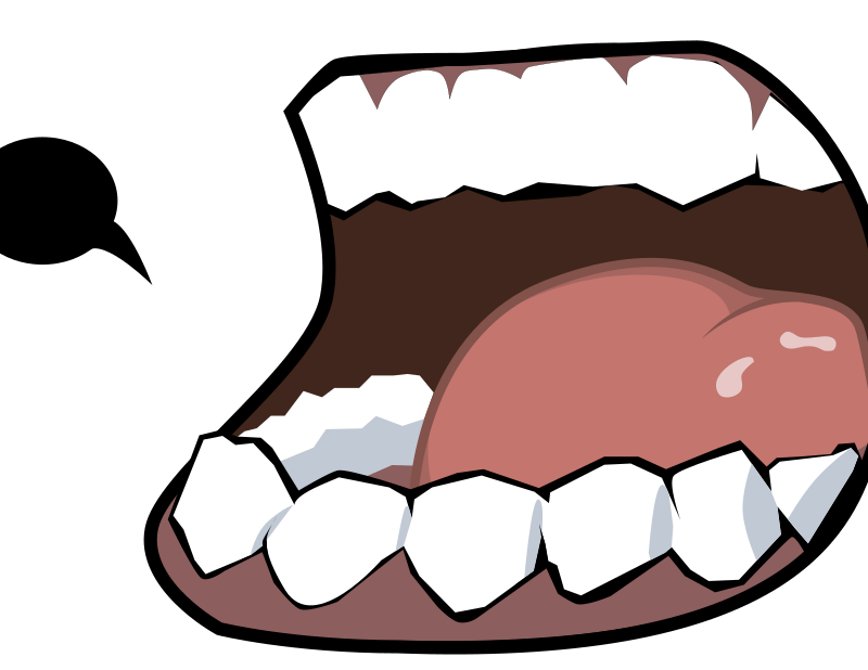 Dark mouth by merzok - Dark mouth with teeth.