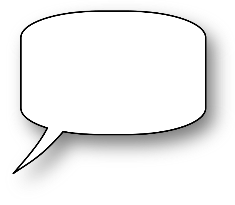 Clipart - Speech Bubble