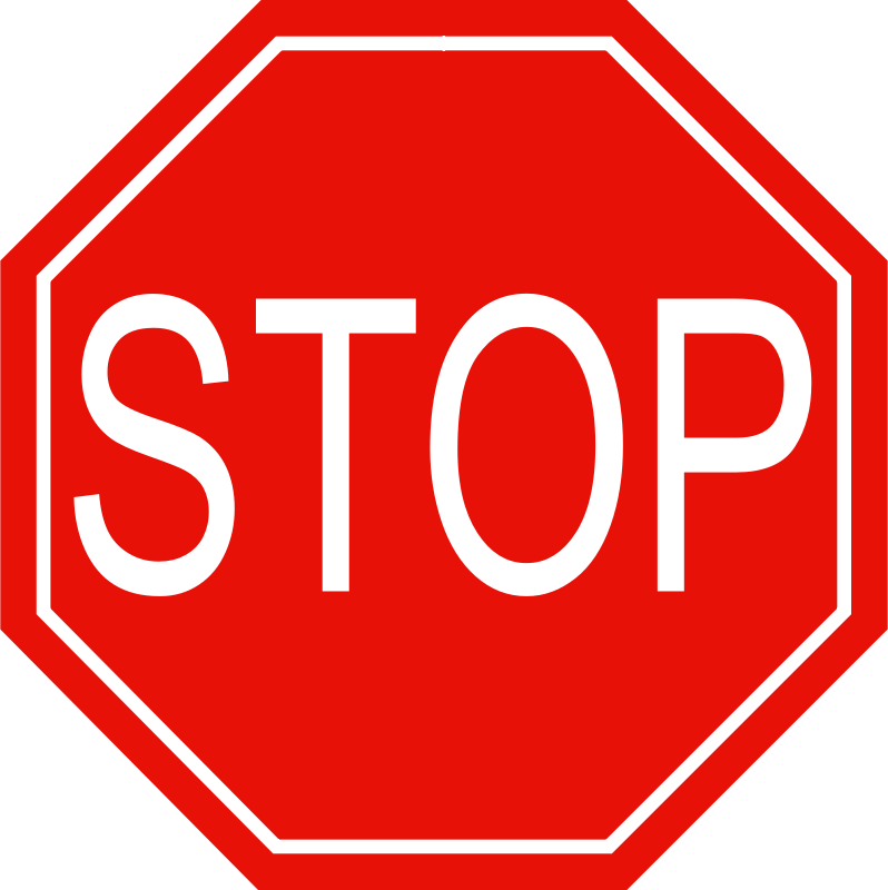 microsoft clipart stop sign - photo #42