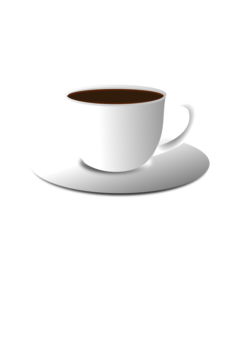 tea cup by notKlaatu - white porcelain tea cup