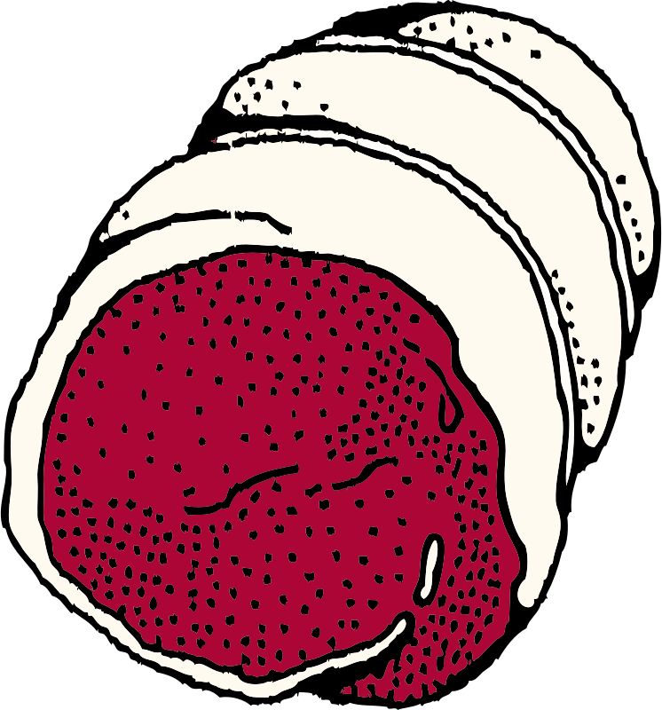 Clipart - rolled roast