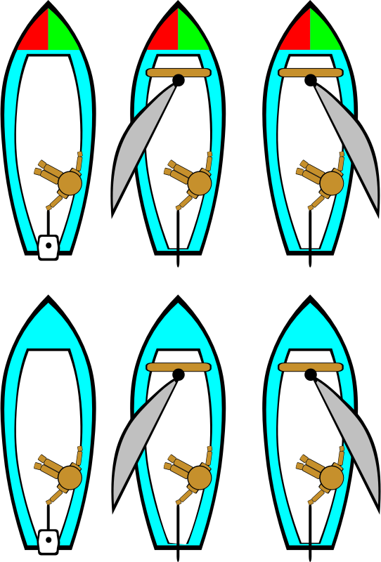 Clipart - Boating Rules Illustrations