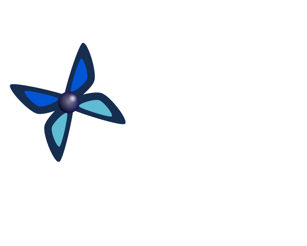 Clipart - Very simple button butterfly