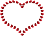 hearts ClipArt Pixabella-Red-Heart-Shaped-Border-with-Little-Hearts