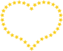 hearts ClipArt Pixabella-Heart-Shaped-Border-with-Yellow-Stars
