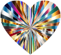 Clipart - Starburst Heart 2