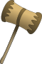 Clipart - Wooden mallet